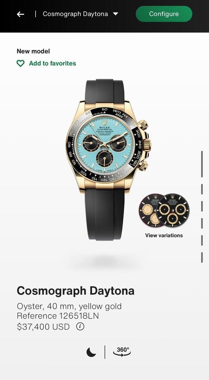 Rolex Daytona Cosmograph with Oyster Flex Strap
