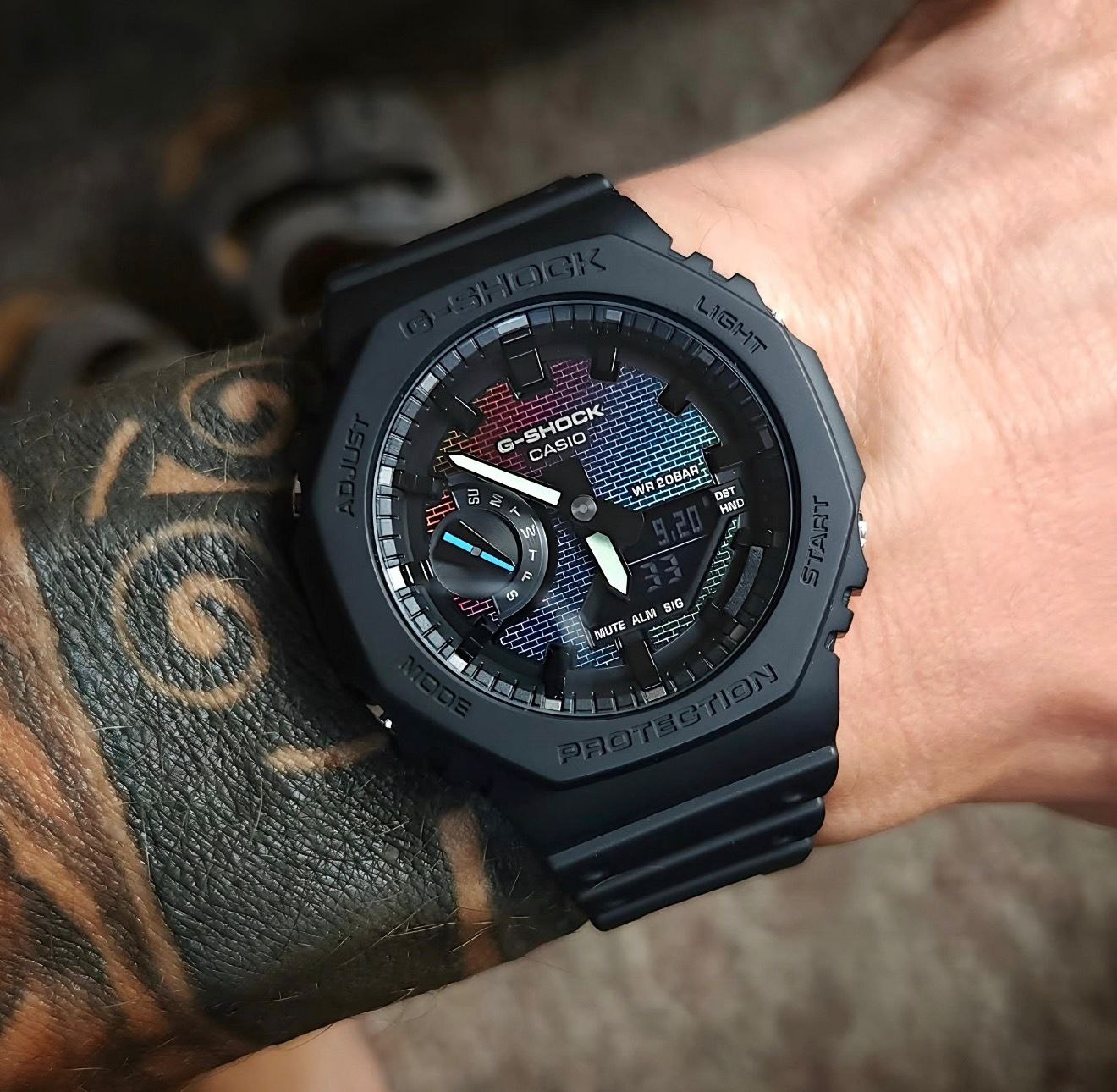 G-Shock GA-2100 Premium Unisex Watch | "CasiOak" Fibre Body & AutoLight