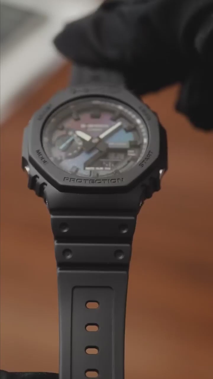 G-Shock GA-2100 Premium Unisex Watch | "CasiOak" Fibre Body & AutoLight