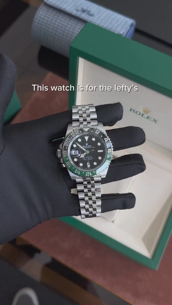 Rolex GMT Master II Premium Men's Watch | Black & Green Bezel, Automatic